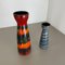 Pottery Fat Lava Vases attributed to Scheurich, Germany, 1970s, Set of 2, Image 5