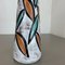Fat Lava Multi-Color Floral Europ Line Vase from Scheurich, Germany, 1970s, Image 13