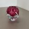 Grand Bol ou Vase en Verre de Murano Rose, Italie, 1970s 5