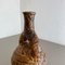 Grand Vase Maya Tiki en Poterie Fat Lava Coloré attribué à Jasba Ceramics, Allemagne, 1970 14
