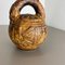 Jarrón Maya Tiki grande de cerámica Fat Lava atribuido a Jasba Ceramics, Alemania, años 70, Imagen 16