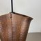 Brutalist Hollywood Regency Metal & Copper Umbrella Stand, Germany, 1970s 7