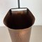 Brutalist Hollywood Regency Metal & Copper Umbrella Stand, Germany, 1970s 12