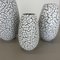Fat Lava Pottery Craquele Vases attributed to Jasba, Germany, 1970s, Set of 3, Image 11