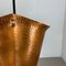 Brutalist Hollywood Regency Metal & Copper Umbrella Stand, Germany, 1970s 5