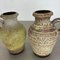 Pottery Fat Lava Vases attributed to Scheurich, Germany, 1970s, Set of 2, Image 13