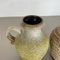 Pottery Fat Lava Vases attributed to Scheurich, Germany, 1970s, Set of 2, Image 9