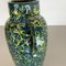 Fat Lava Multi-Color Vase from Scheurich, Germany, 1970s 12