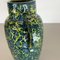 Vase Fat Lava Multicolore de Scheurich, Allemagne, 1970s 12