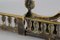 Late 19th Century French Bronze Fireplace Fender Set, 1890s, Set of 3 10