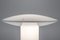 Lámpara de mesa en forma de hongo de vidrio atribuida a Peill & Putzler, Alemania, años 70, Imagen 13