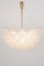 Large Tulipan Glass Chandelier attributed to Kalmar, Austria, 1960s, Image 13