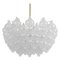 Large Tulipan Glass Chandelier attributed to Kalmar, Austria, 1960s, Image 1