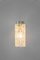 Lámpara colgante de cristal de Murano pequeña atribuida a Hillebrand, años 60, Imagen 3