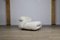 Soriana Sofa and Lounge Chair in Original White Corduroy by Afra & Tobia Scarpa for Cassina, 1970s, Set of 2 11