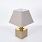 Mid-Century Italian Table Lamp in Brass and Chrome, 1970s 5