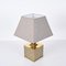 Mid-Century Italian Table Lamp in Brass and Chrome, 1970s, Image 5