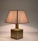 Mid-Century Italian Table Lamp in Brass and Chrome, 1970s, Image 8