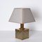 Mid-Century Italian Table Lamp in Brass and Chrome, 1970s, Image 14