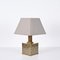 Mid-Century Italian Table Lamp in Brass and Chrome, 1970s, Image 4