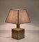Mid-Century Italian Table Lamp in Brass and Chrome, 1970s, Image 13
