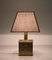Mid-Century Italian Table Lamp in Brass and Chrome, 1970s, Image 16