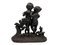 Escultura de bronce francesa del siglo XIX de niños tocando música, Imagen 5