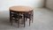 Ausziehbarer Tisch mit Stühlen von Hans Olsen, 5 . Set 1