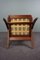 Vintage Westpoort Sessel mit hoher Rückenlehne 7