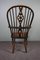 Antique English Windsor Wheelback Armchair, 19th Century 4