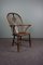 Antiker englischer Windsor Sessel mit Rollen, 19. Jahrhundert 1