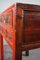 Chinese Red Wooden Side Table, Image 12