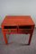 Chinese Red Wooden Side Table, Image 7