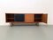 Großes italienisches Sideboard aus Teak & schwarzem Laminat von Elam, 1960er 8