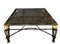Coffee Table in Marble & Metal with Glass Top, 1980s, Image 1