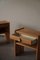Danish Modern Nightstands with Drawer in Pine, 1980s, Set of 2 6