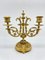 Neoklassischer Kerzenständer aus Vergoldeter Bronze, 1900 2