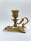 Neo-Rococo Candlestick in Gilded Bronze, 1900 4