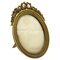 Empire Oval Picture Frame in Gold, 1890 1