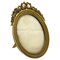 Empire Oval Picture Frame in Gold, 1890, Image 1