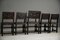 Continental Dining Chairs in Carved Oak, Set of 6 12