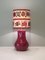 Lámpara de mesa Kostka vintage grande de cerámica, años 70, Imagen 3