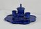 Blue Service in Choisy-Le-Roy Earthenware, Set of 5, Image 3