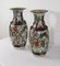 Chinese Nankin Porcelain Vases, 1890s, Set of 2 3