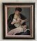Henry Meylan, Maternité, Oil on Canvas, Framed, Image 2