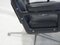 Executive Chairs in Black Leather by Charles and Ray Eames, 1960s, Set of 2 15