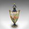 Urna victoriana inglesa antigua pequeña de cerámica, década de 1890, Imagen 2