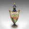 Small Antique English Victorian Baluster Urn in Ceramic, 1890s, Image 4