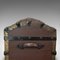Antique English Dome Top Trunk in Oak, 1910, Image 11