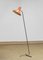 Dutch Grasshopper Floor Lamp in Orange by J.J.M. Hoogervorst for Anvia, 1960, Image 1